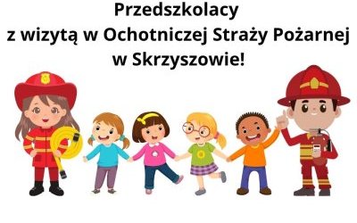 Przedszkolaki z wizytą w Ochotniczej Straży Pożarnej.